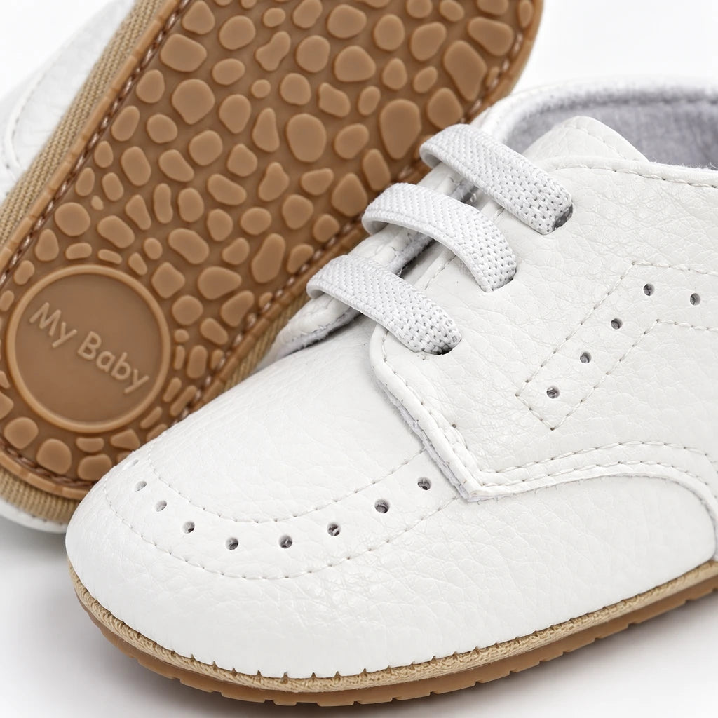 跨境爆款婴儿鞋春秋0-1岁宝宝鞋休闲英伦风学步鞋批发 baby shoes — 2507白色