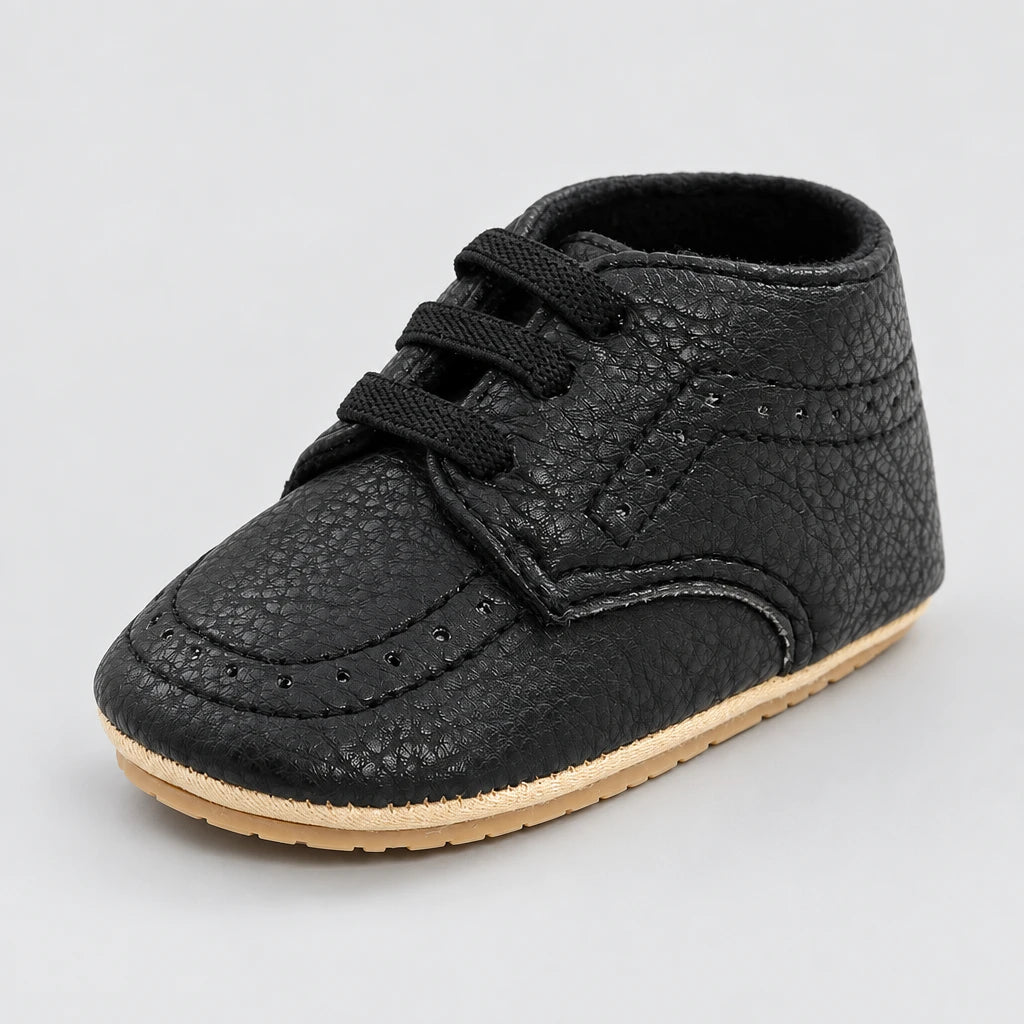 跨境爆款婴儿鞋春秋0-1岁宝宝鞋休闲英伦风学步鞋批发 baby shoes — 2507黑色