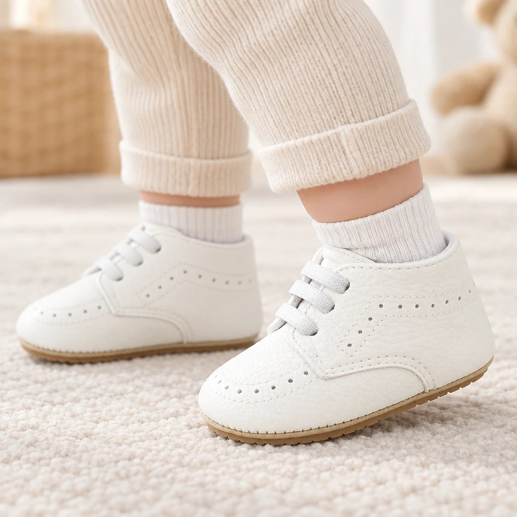 跨境爆款婴儿鞋春秋0-1岁宝宝鞋休闲英伦风学步鞋批发 baby shoes — 2507白色