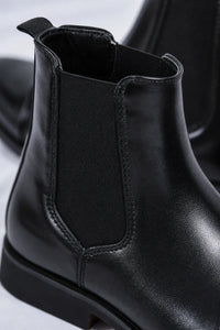 Botines Caucho Chelsea Suela Roja