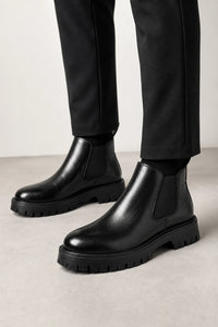 Botines Chelsea De Cuero