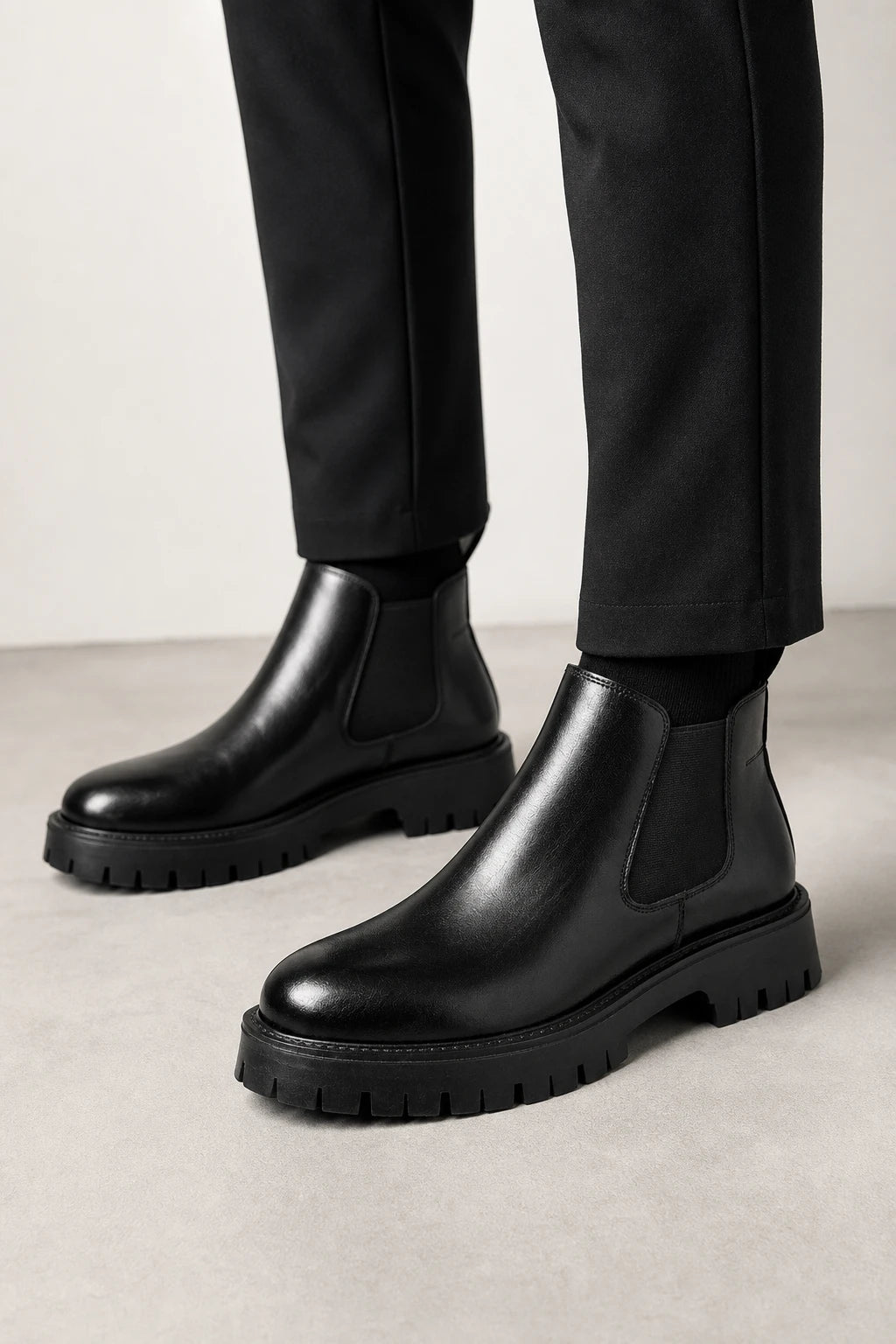 Botines Chelsea De Cuero
