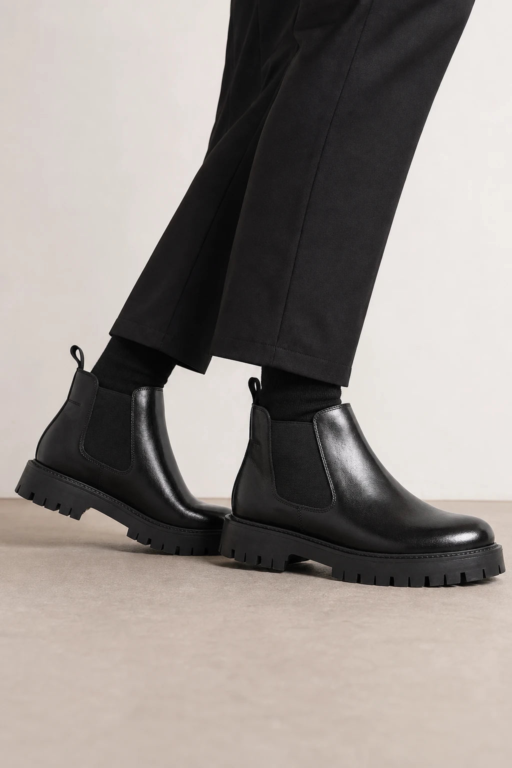 Botines Chelsea De Cuero
