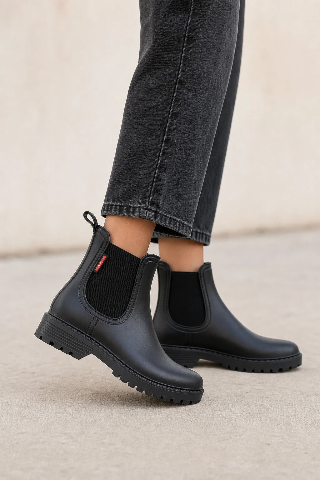 Botines Mujer Chelsea De Agua Estilo