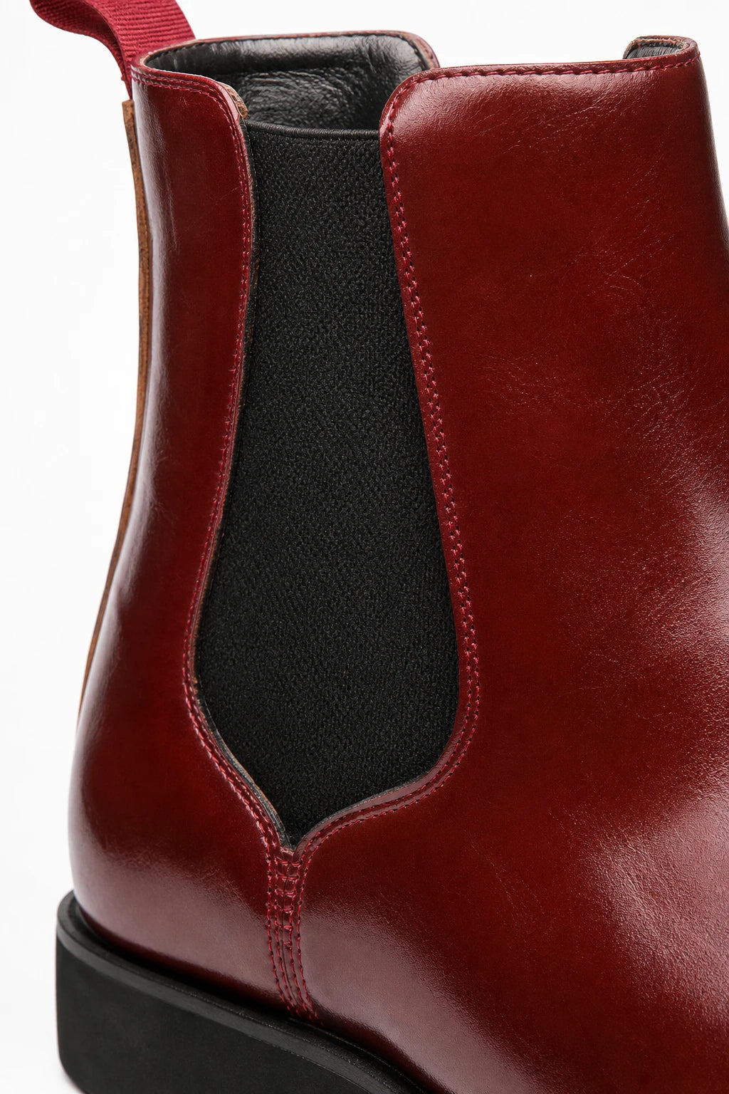 Botines Poliuretano Botas Chelsea Suela Roja