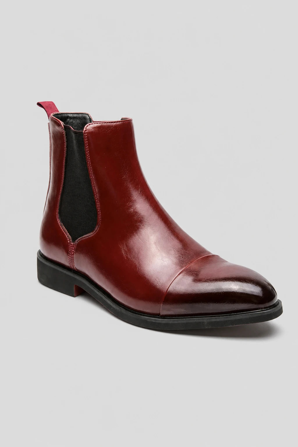 Botines Poliuretano Botas Chelsea Suela Roja
