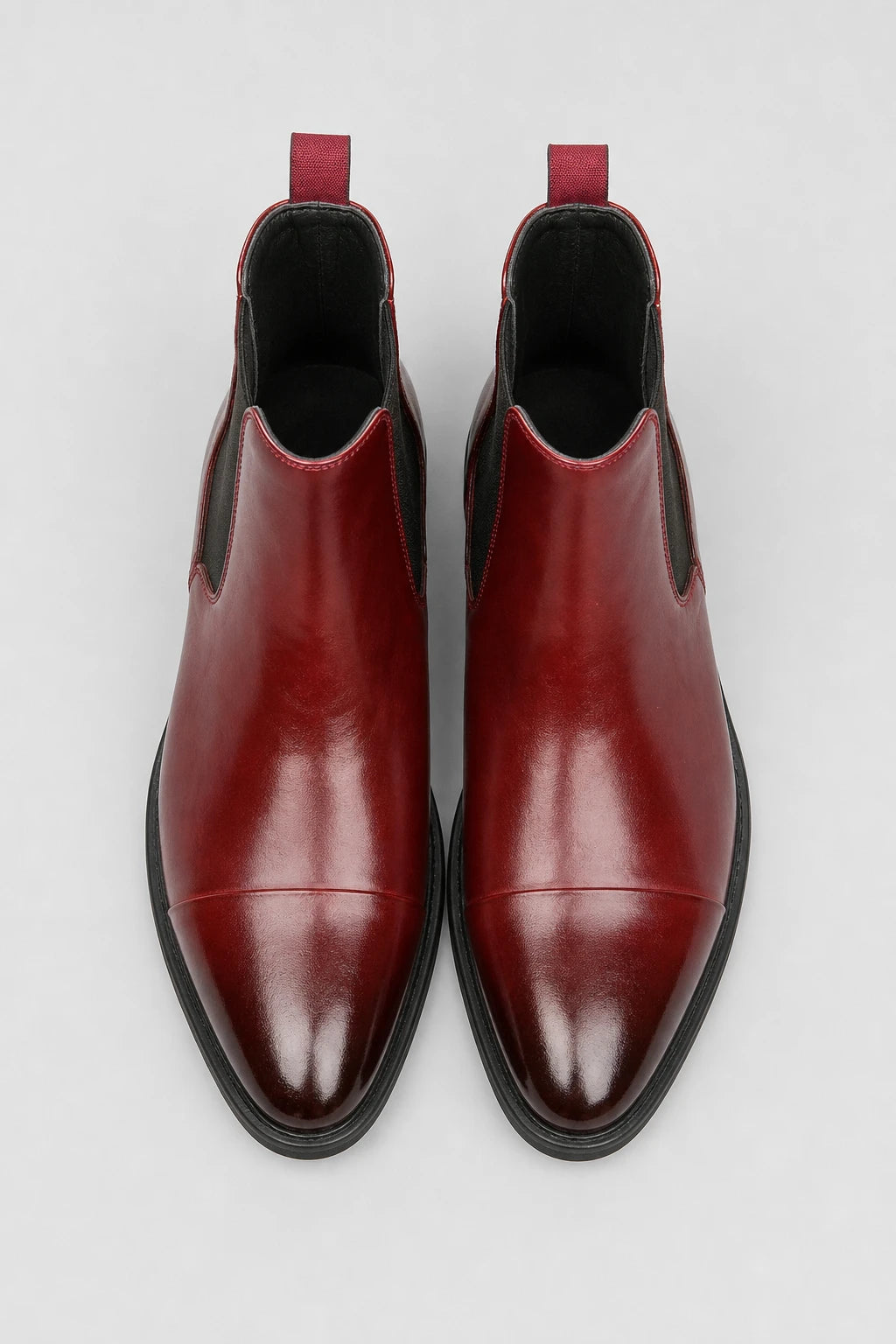 Botines Poliuretano Botas Chelsea Suela Roja