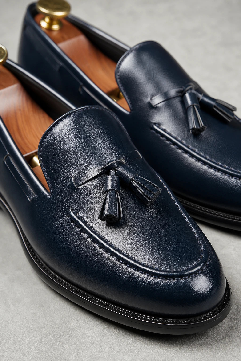 Mocasines Con Borlas De Vestir