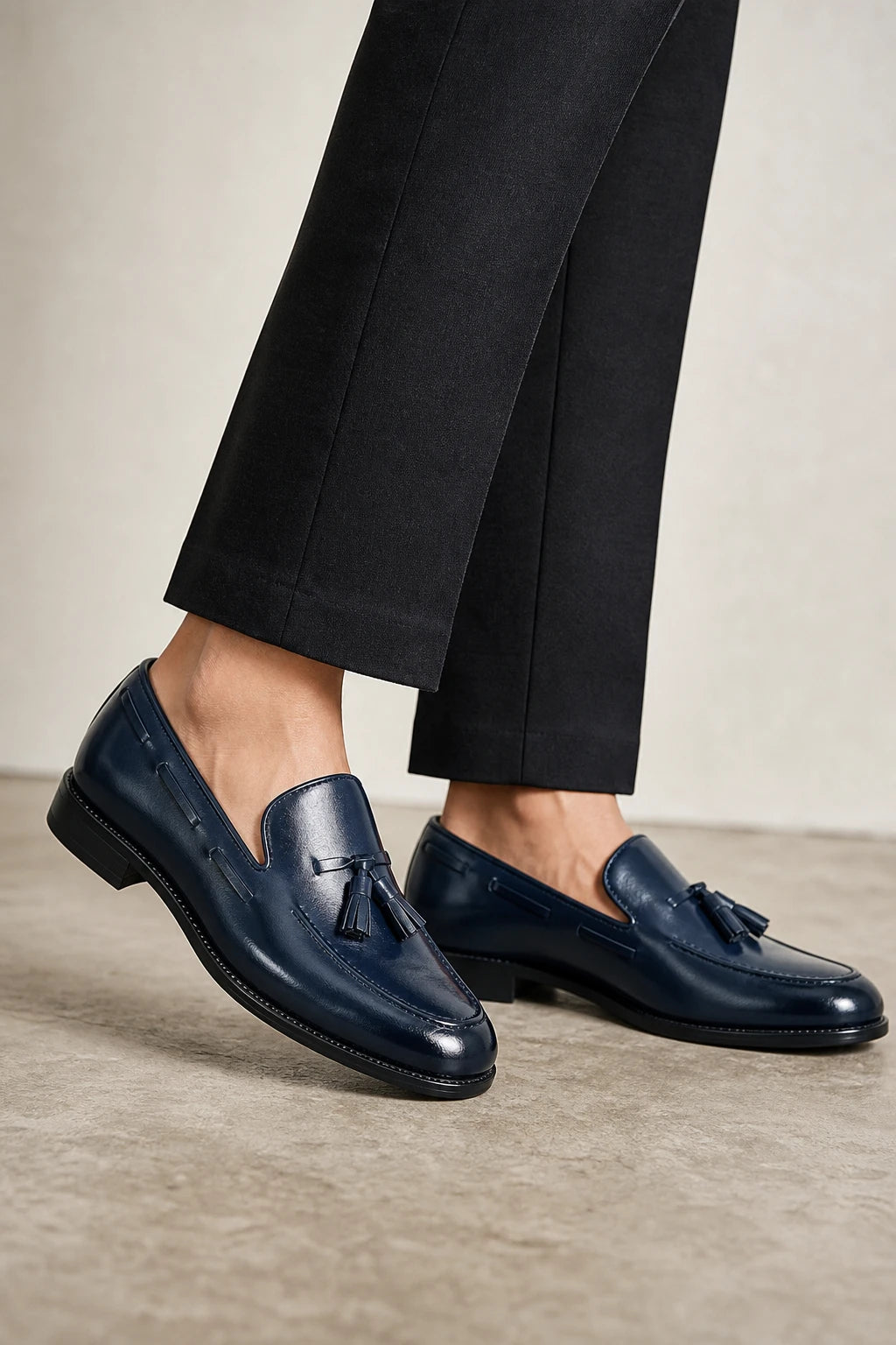 Mocasines Con Borlas De Vestir