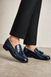 Mocasines Con Borlas De Vestir