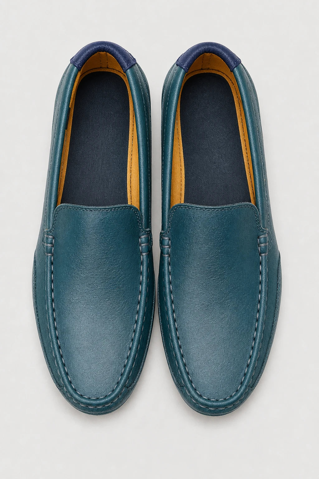 Mocasines Cuero De Vaca Sin Cordones