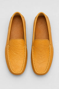 Mocasines De Verano De Cuero