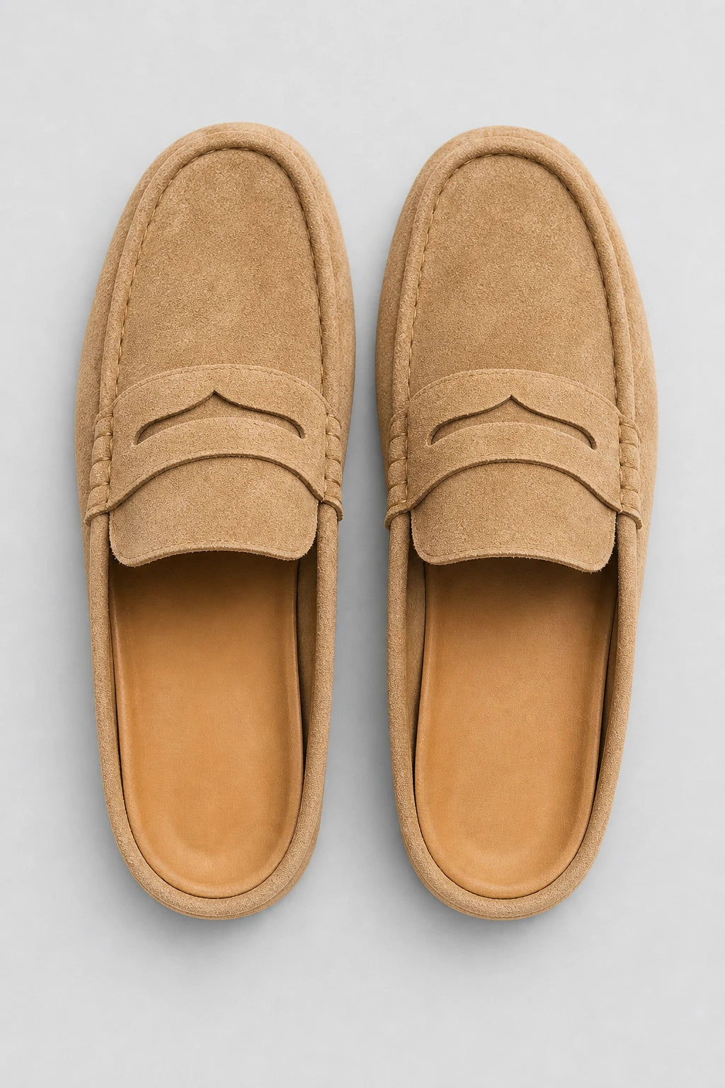 Mocasines Franela Destalonados Mocasín