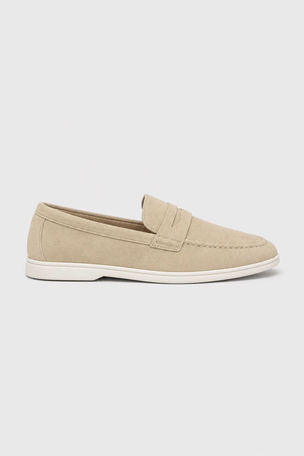 Mocasines Hombre Verano De Gamuza Sintética Sin Cordones