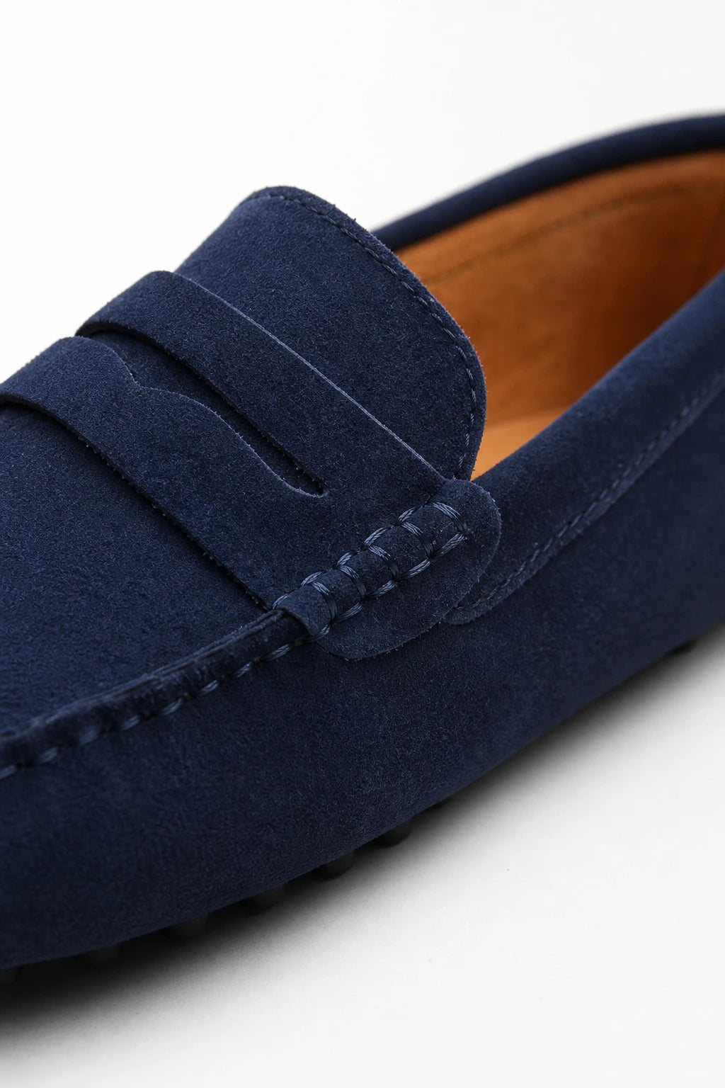 Mocasines Loafers Hombre De Gamuza