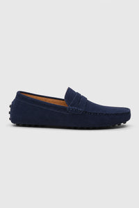 Mocasines Loafers Hombre De Gamuza