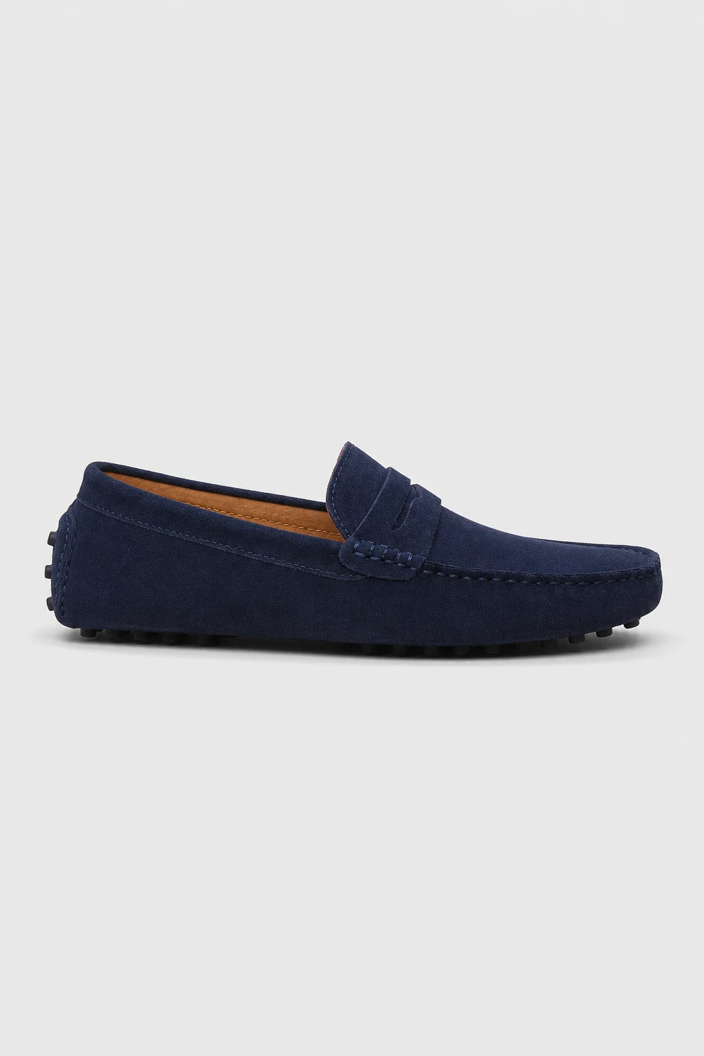 Mocasines Loafers Hombre De Gamuza