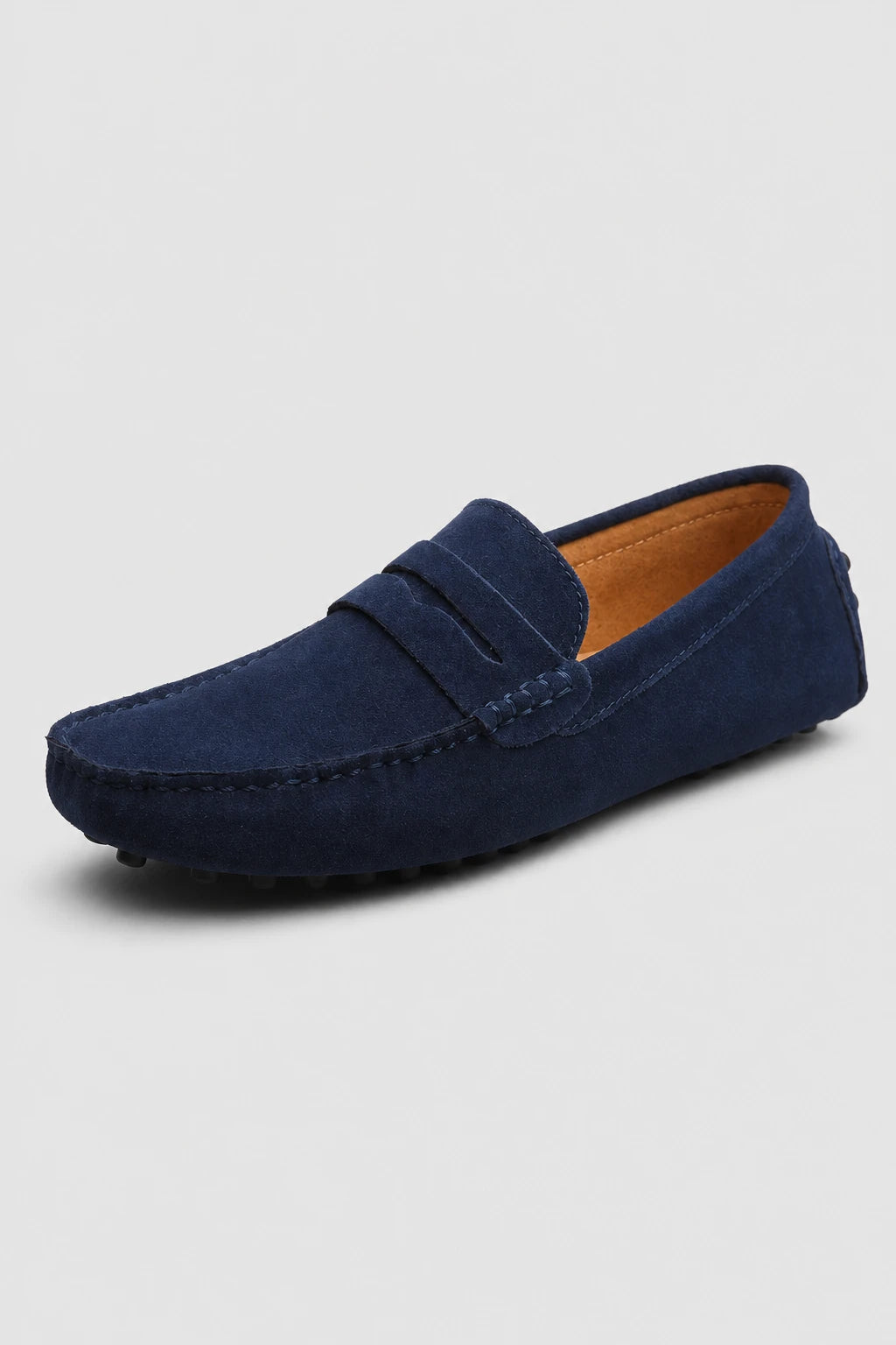 Mocasines Loafers Hombre De Gamuza