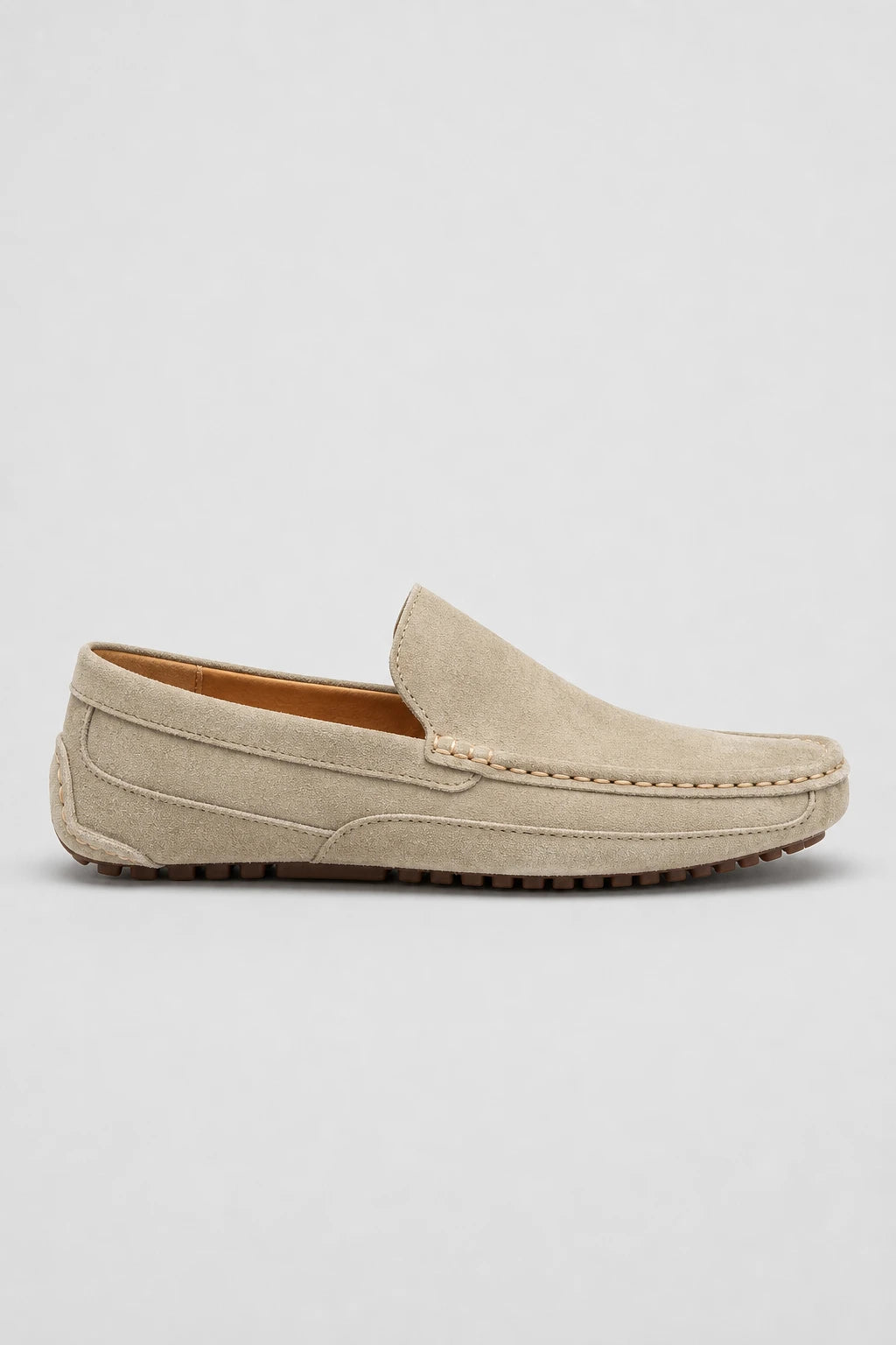 Mocasines Otoño De Gamuza Sin Cordones