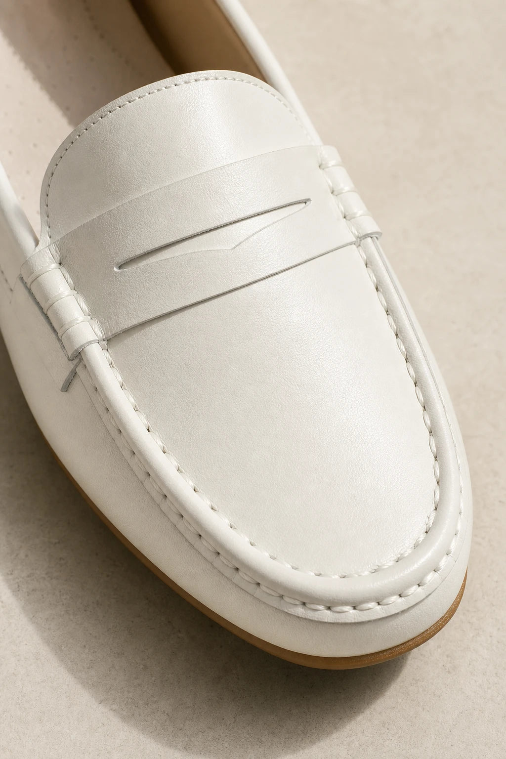 Mocasines Zapatos Mujer De Cuero Planos