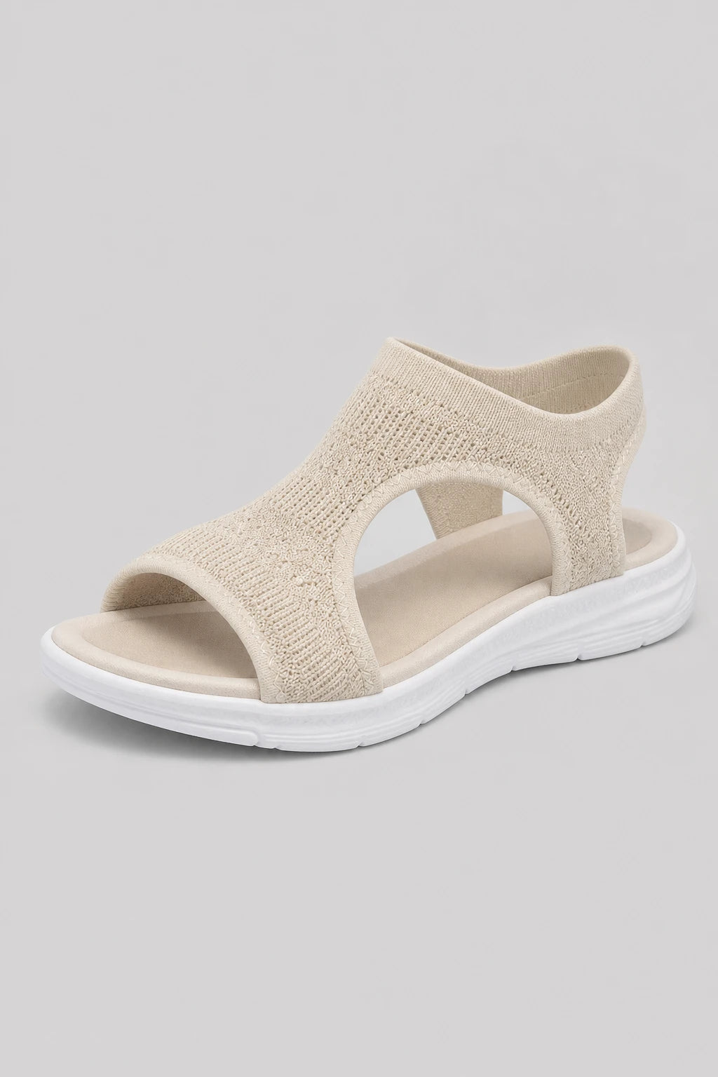 Sandalias Cómodas Y Elegantes De Cuña De Malla
