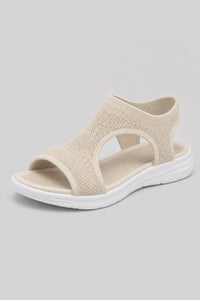 Sandalias Cómodas Y Elegantes De Cuña De Malla