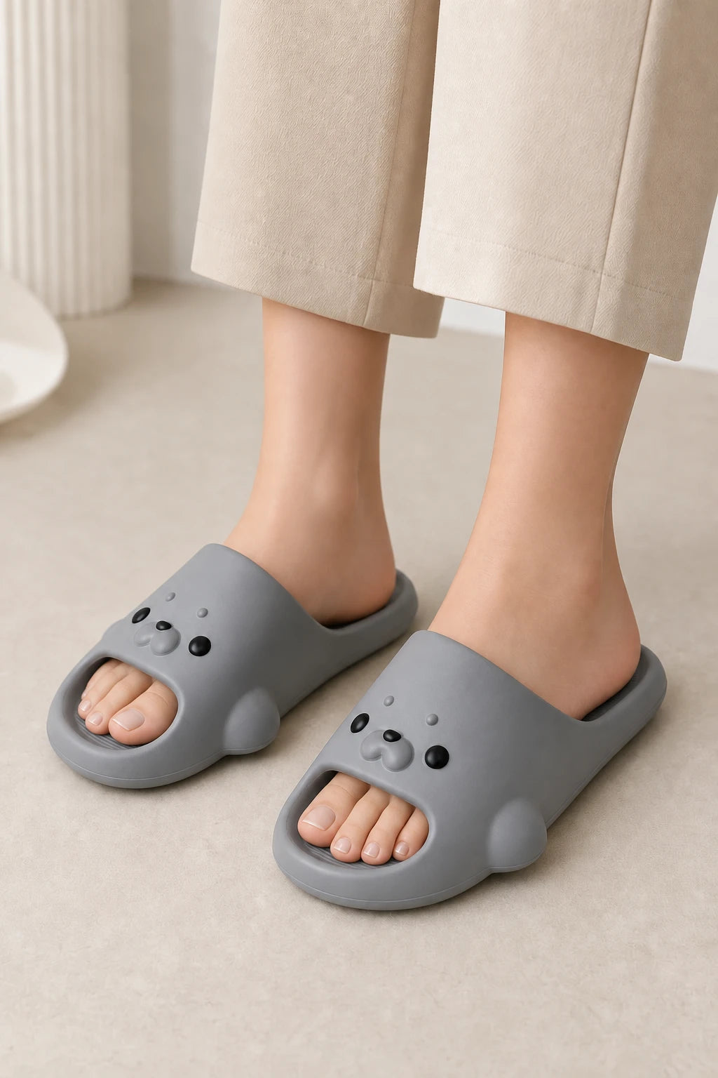 Sandalias De EVA Con Diseño De Foca