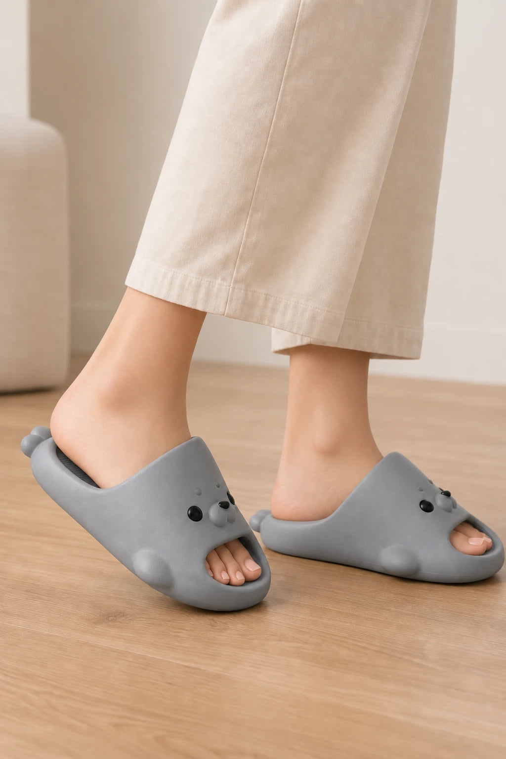 Sandalias De EVA Con Diseño De Foca
