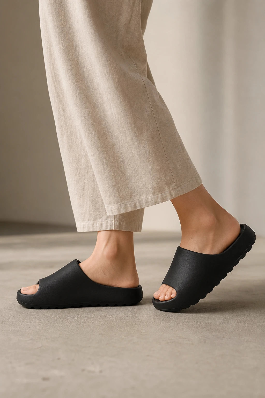 Sandalias De Verano De EVA Negras