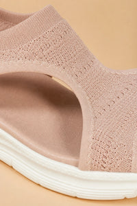 Sandalias Deportivas Mujer De Cuña De Tejido De Malla