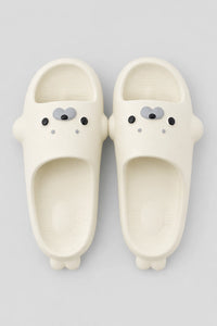Sandalias Diseño De Foca Animada Goma EVA