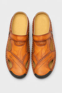 Sandalias Piel Hombre De Cuero