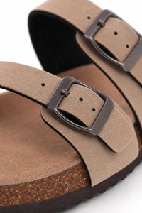 Sandalias Plataforma Elegantes De Gamuza Con Plantilla