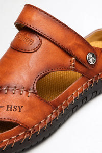 Sandalias Trekking Hombre De Cuero