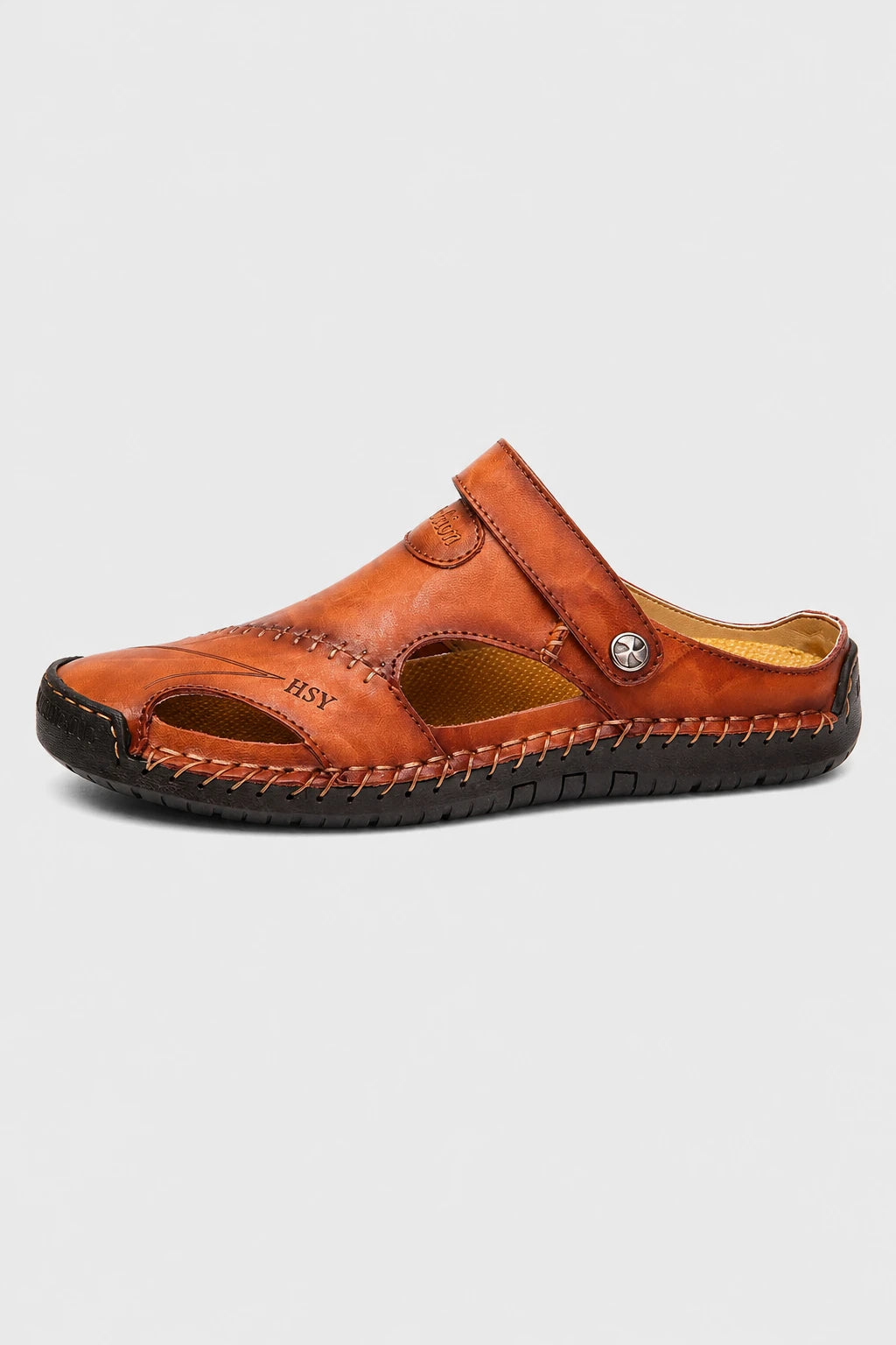 Sandalias Trekking Hombre De Cuero
