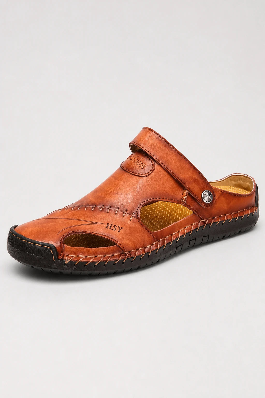 Sandalias Trekking Hombre De Cuero