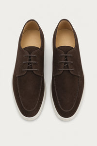 Zapatos Hombre Vestir Cómodos Ante Derby