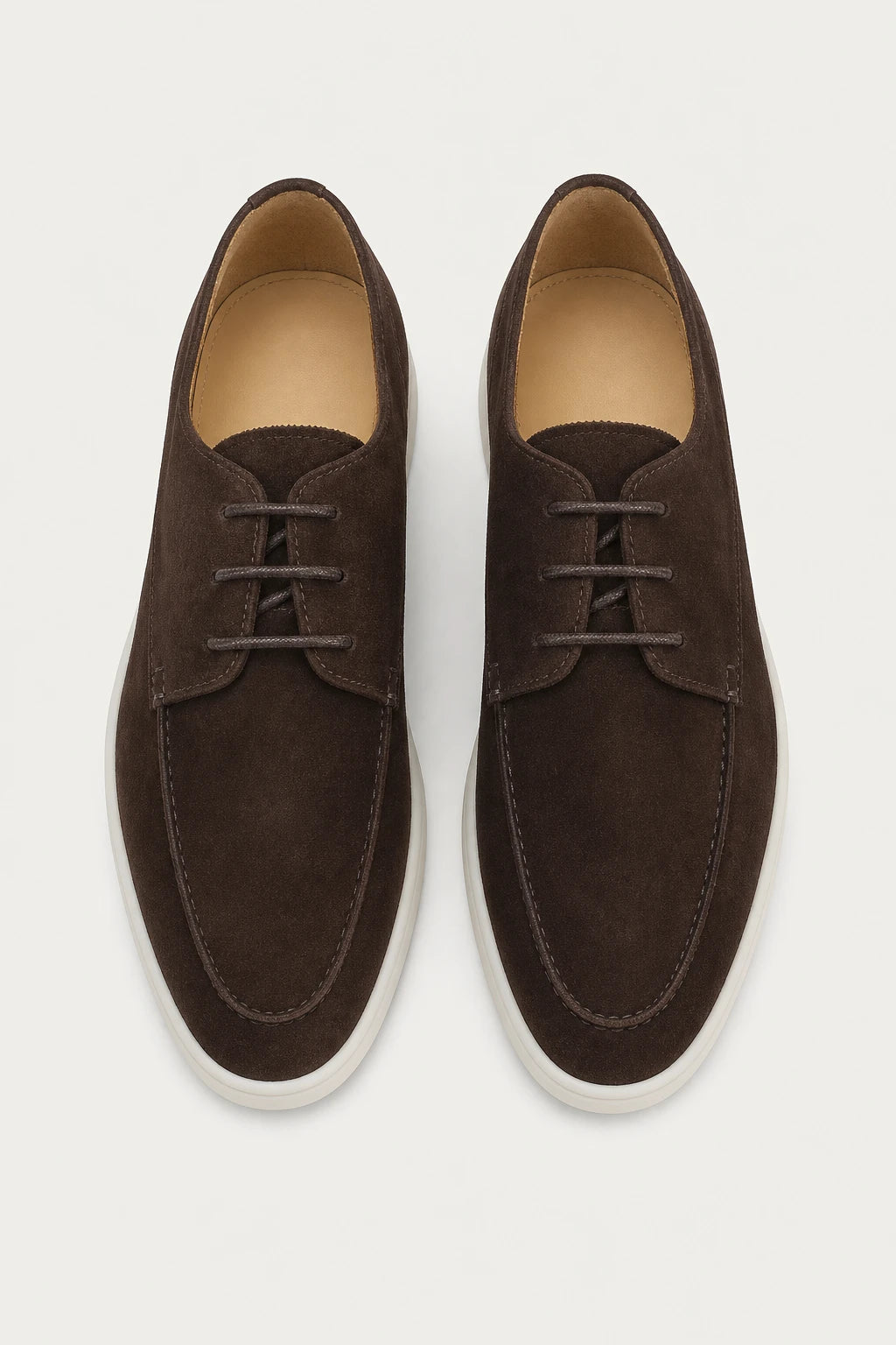 Zapatos Hombre Vestir Cómodos Ante Derby