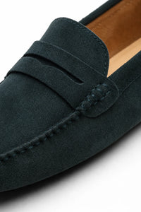 Zapatos Mocasines Gamuza