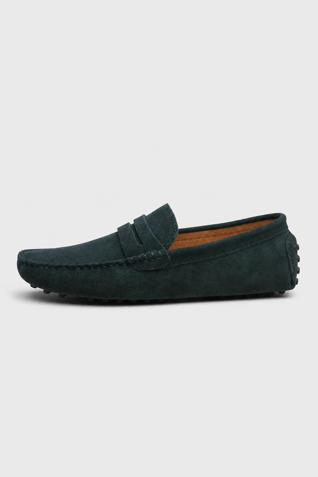 Zapatos Mocasines Gamuza