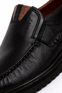 Zapatos Vestir Hombre De Cuero Sin Cordones