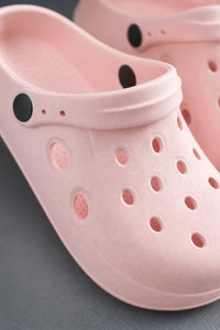 Zapatos Zuecos Rosa