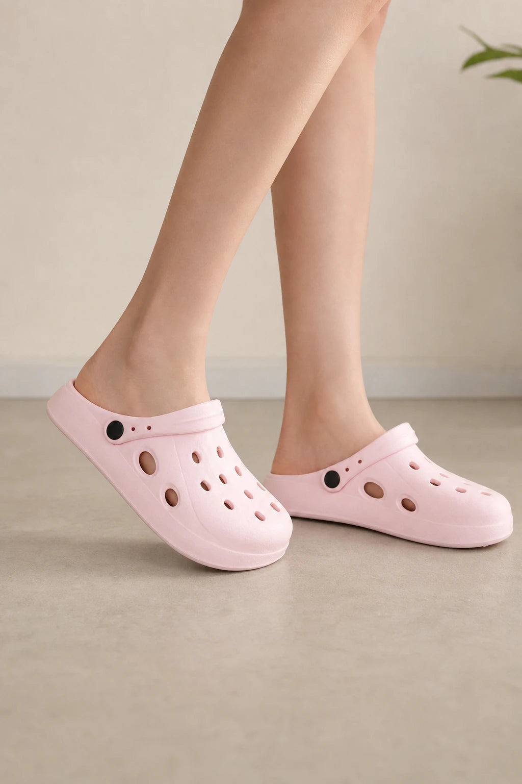 Zapatos Zuecos Rosa