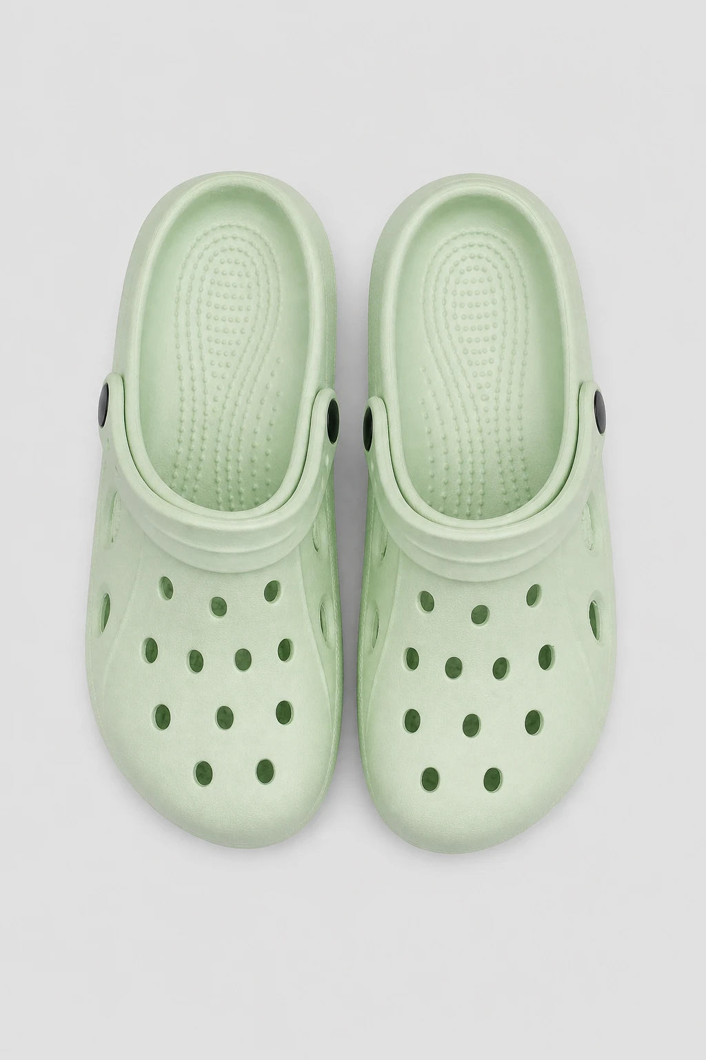 Zuecos Mujer Verde Menta