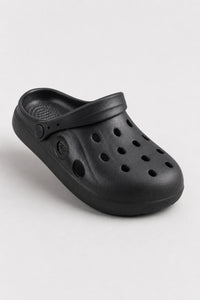 Zuecos Negros Mujer Negro