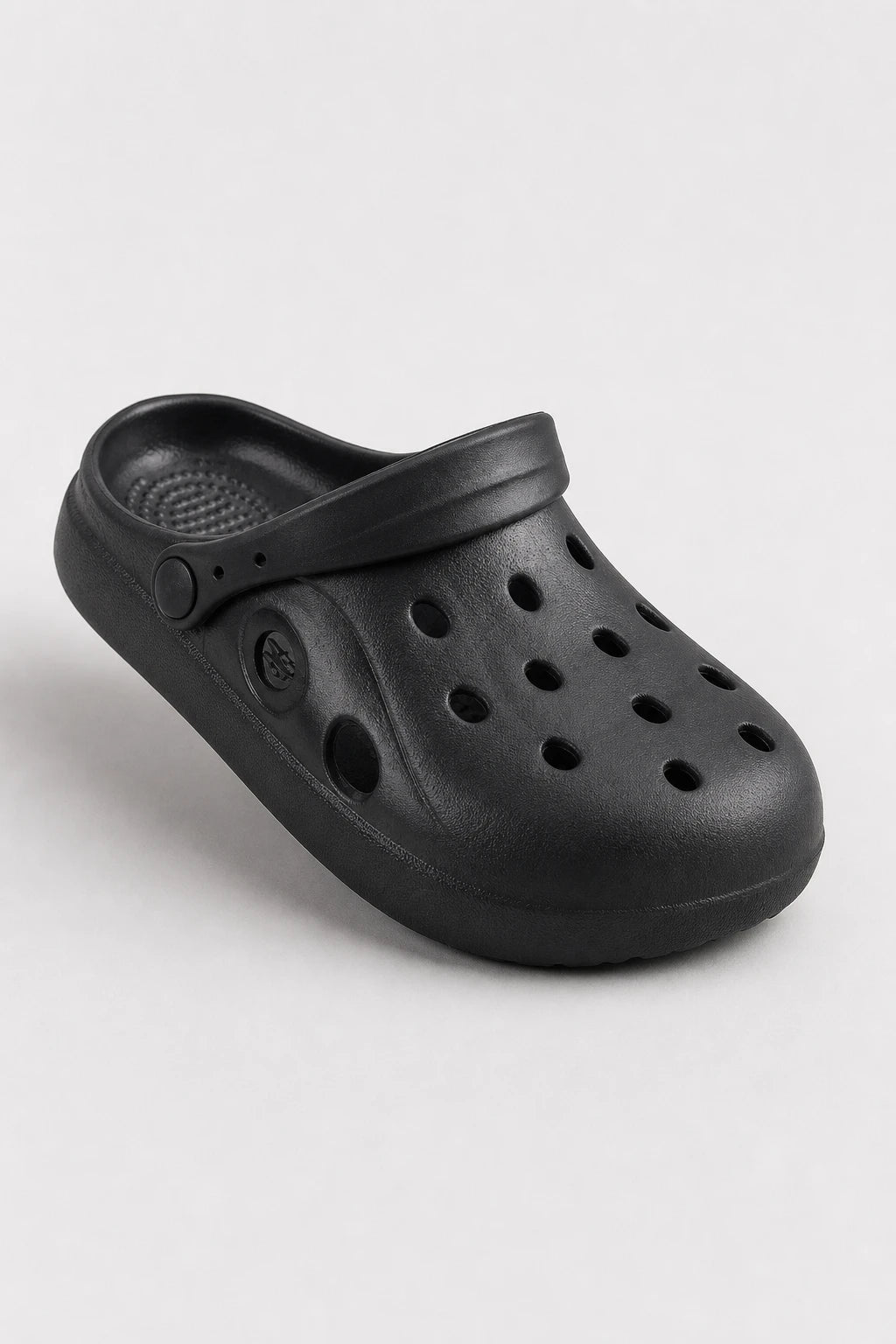 Zuecos Negros Mujer Negro